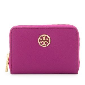 Tory Burch Magenta Coin Purse